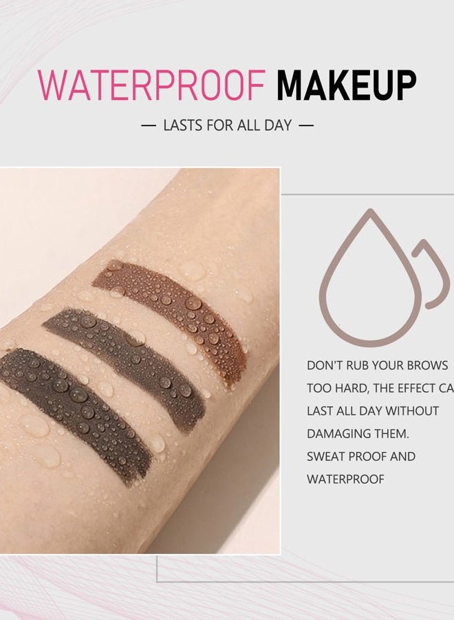 YFULFILL Grey Eyebrow Pencil for Older Women, Grey Eye Brow pencil for older women, Taupe Eyebrow Pencil for Gray Hair - Image 3