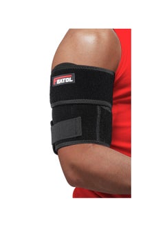 FEATOL Bicep Tendonitis Brace Compression Sleeve Support, Upper Arm Brace Bicep Support Bands for Pain Relief, Muscle Strains and Inflammation, Tricep/Bicep Wrap for Men and Women  - Image 1