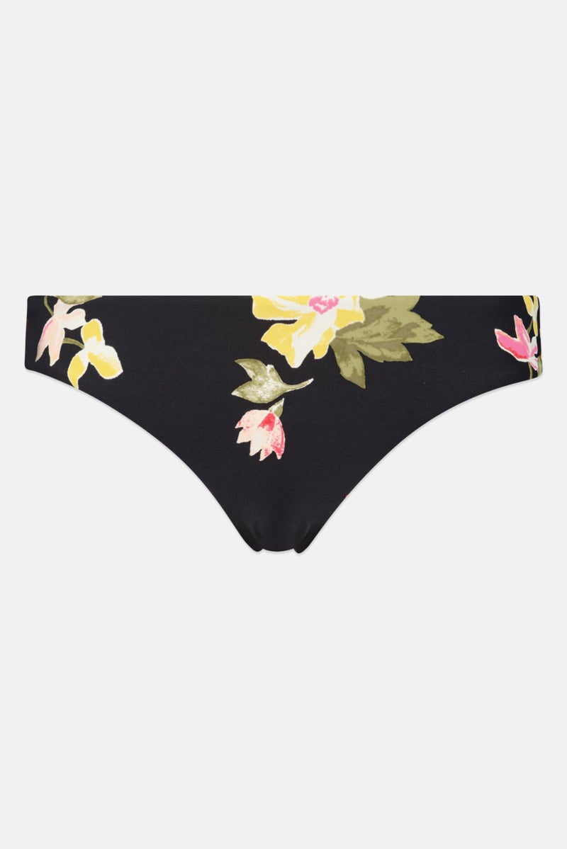 Billabong Women Floral Print Bikini Bottom, Multicolor - Image 1