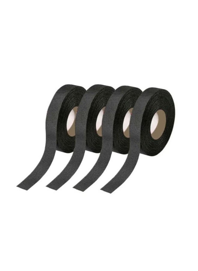 4pcs سلك تسخير السيارات القماش الشريط لفة طويلة إضافية عالية درجة الحرارة النسيج الشريط الكهربائي لف تسخير المحرك ، إصلاح سلك الخيوط ، تخفيف الضوضاء ، حماية الكابلات والعزل 19mm * 15m - Image 1