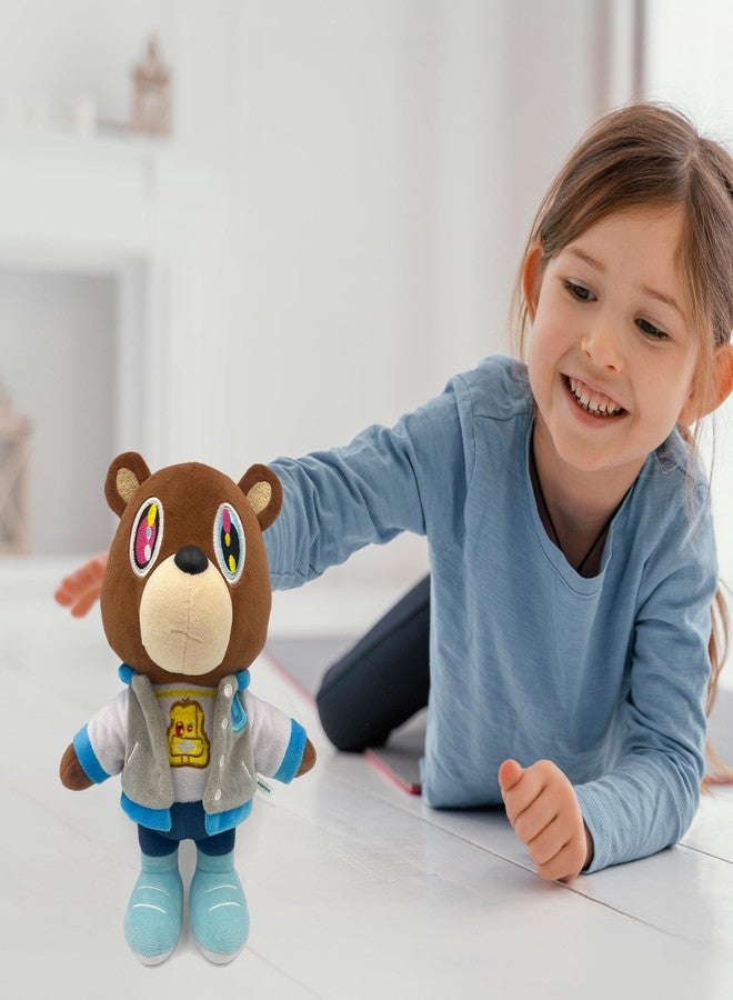 Adenzai Kanye Bear 10 Inch Cute Plush Bear Stuffed Animal Toy Soft and Adorable Gift for Kids, Boys, Girls, Birthdays, Easter, and Graduation - Image 5