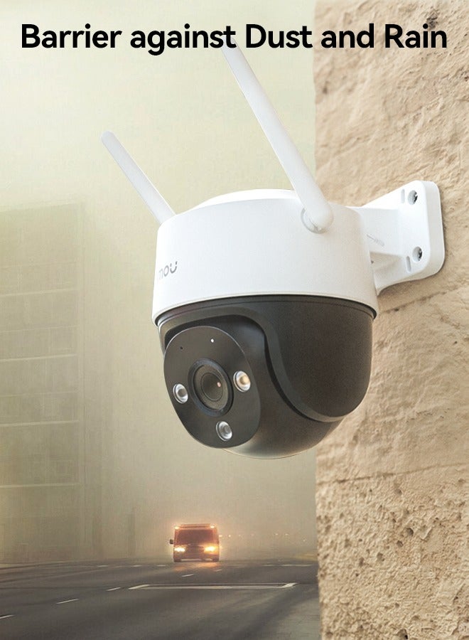 IMOU Cruiser SE+ 3MP Camera, Outdoor Security Camera for Home, WiFi CCTV Camera for Home, Surveilliance Camera with 360° Coverage, Human/Motion Detection, Smart Night Vision, IP66, Two-Way Talk - Image 2