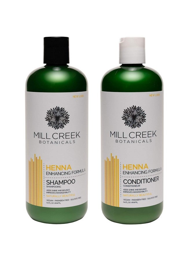 Mill Creek Botanicals Mill Creek Henna Shampoo And Conditioner Bundle 14 Oz Each