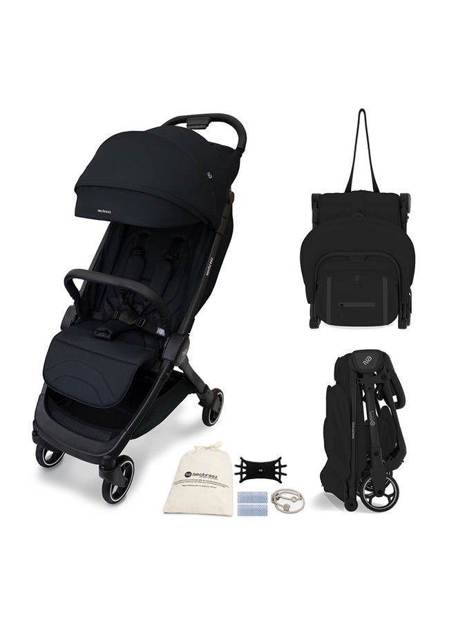 neobreez DECA Compact Ultra-Lightweight Cabin Size Approved Baby/Toddler/Kids Stroller, Quick Fold Open Pushchair, Waterproof UPF 50+ Canopy, Gift Bag, Phone Holder And Toy Strap, 0-4yrs, 22kg, 3yrs Warranty  - Image 1
