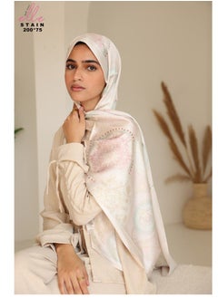 ELLE Veil Luxury  Stan Islamic Hijab for Women for Occasions and Regular Days - Size (200cm x 75cm) 