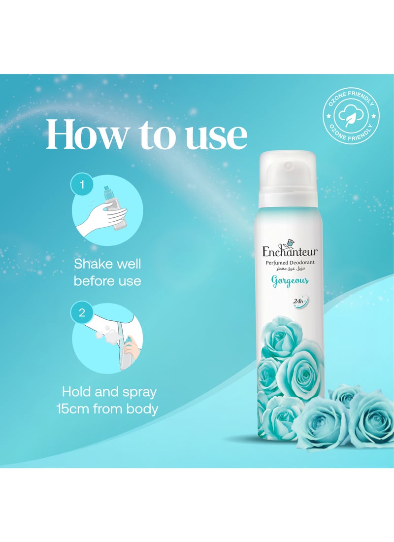 Enchanteur Gorgeous Perfumed Deodorant With Odour Protection - Image 5