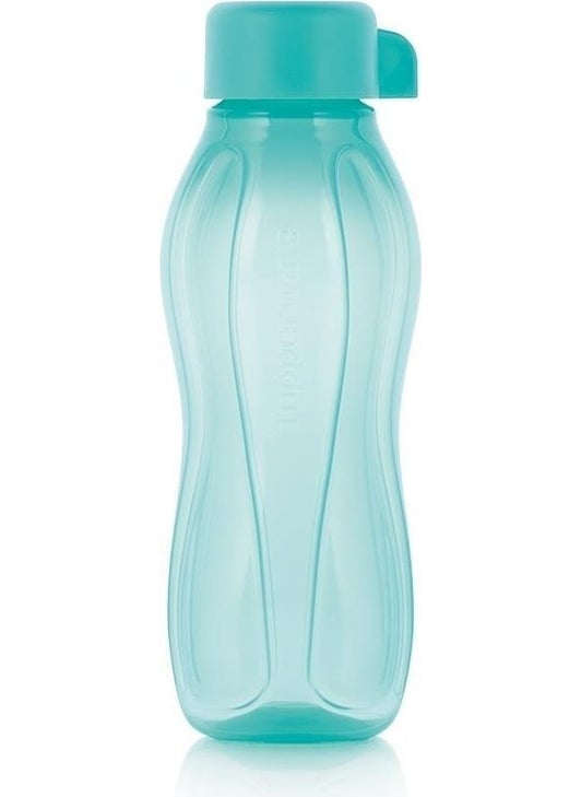 Tupperware زجاجة صديقة للبيئة 310 مل تركواز ومربعة 500 مل برتقالي مجموعة من 2  - Image 3