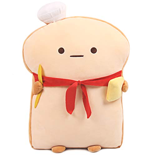 ARELUX 177in Funny Toast Bread PillowCute Bread Shape Plush Hugging PillowSoft Toast Food Sofa Cushion for Home DecorPlush Toy Gifts for Kids Birthday - Image 1