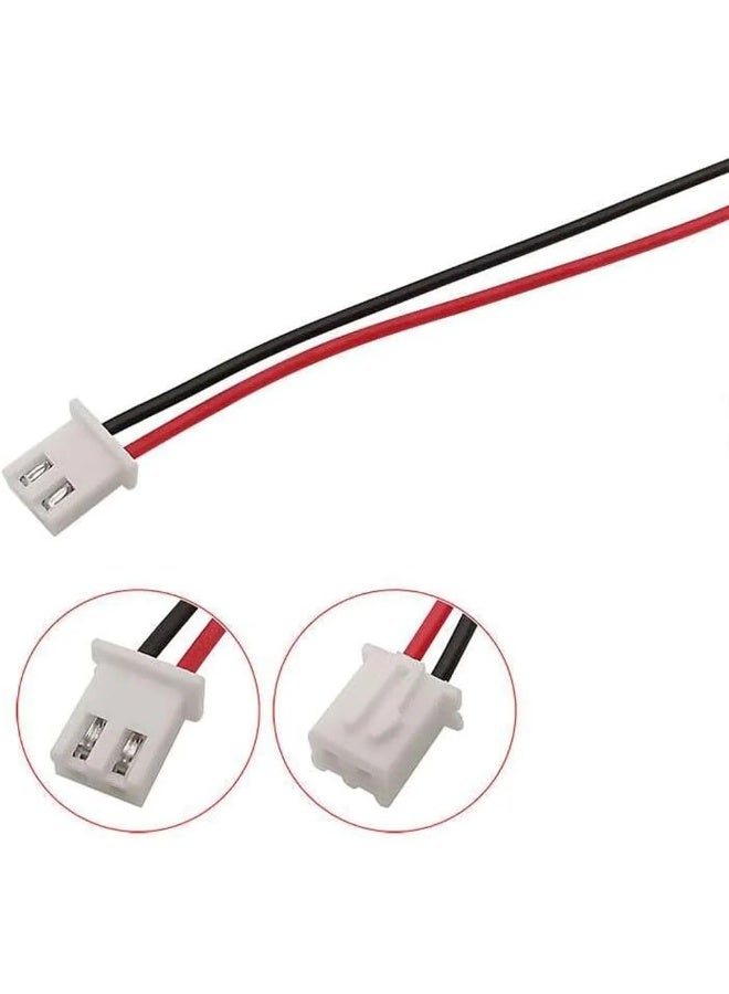 1 PECS 2Pin JST PH 2.0mm Female Connector With 150mm Wire – JST PH 2.0mm 2-Pin Female Connector Cable with 150mm Pre-Wired Leads for Battery Packs, PCB Connections, DIY Electronics & Embedded Systems - Image 1