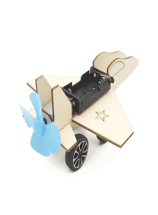 BRAINLE STEM Educational Activity Toys - DIY Kit for Kids, Engages in Learning While Making Creative Projects (Plane) - Image 5