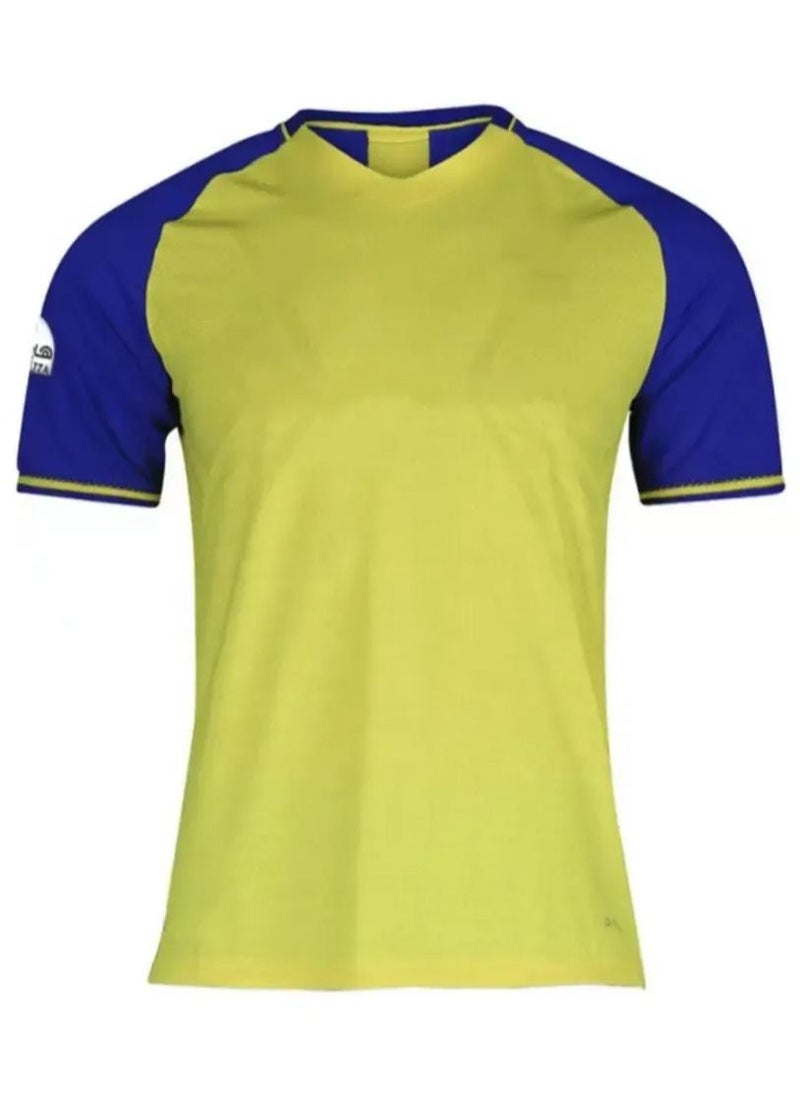 CR7 - AL Nassr Jersey|AL Nassr Football Jersey|AL Nassr Jersey Halfsleeve|AL Nassr Jersey Ronaldo|Football Ronaldo Jersey|AL Nassr Jersey 2023/2024|AL Nassr Jersey Set|AL Nassr Jersey With Shorts - Image 1