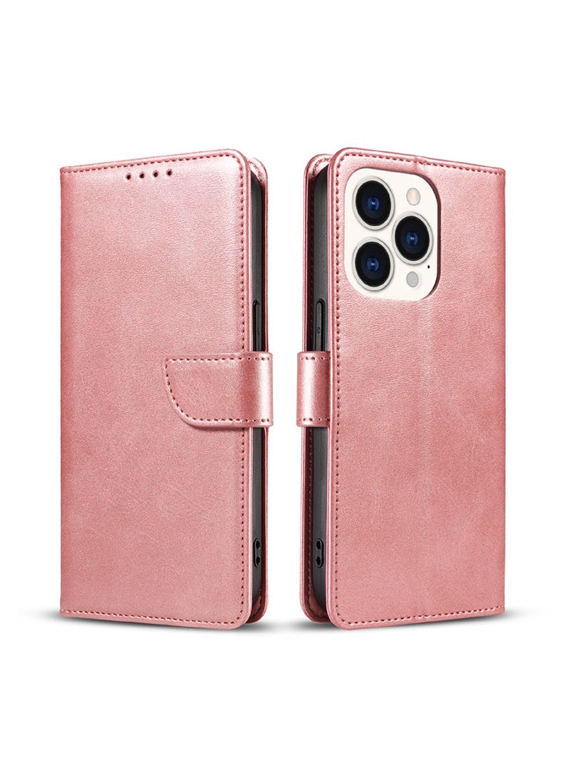 Loquat Suitable For iPhone Clamshell Type Solid Color Phone Case - Image 1