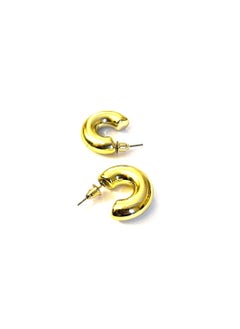 Trio Earrings Small Gold Hoop Earrings  - Image 2