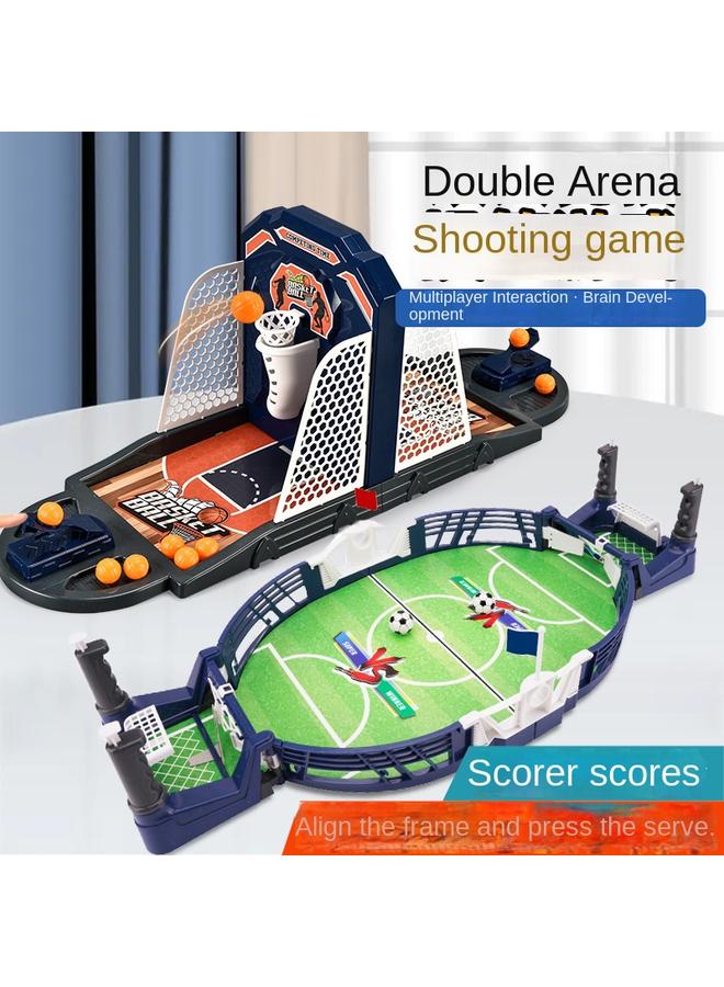 Bluejw Children's Table Soccer Table Toy Desktop Multifunctional Billiard Table Tour Double Battle Parent-Child Interactive Projection Basketball - Image 2