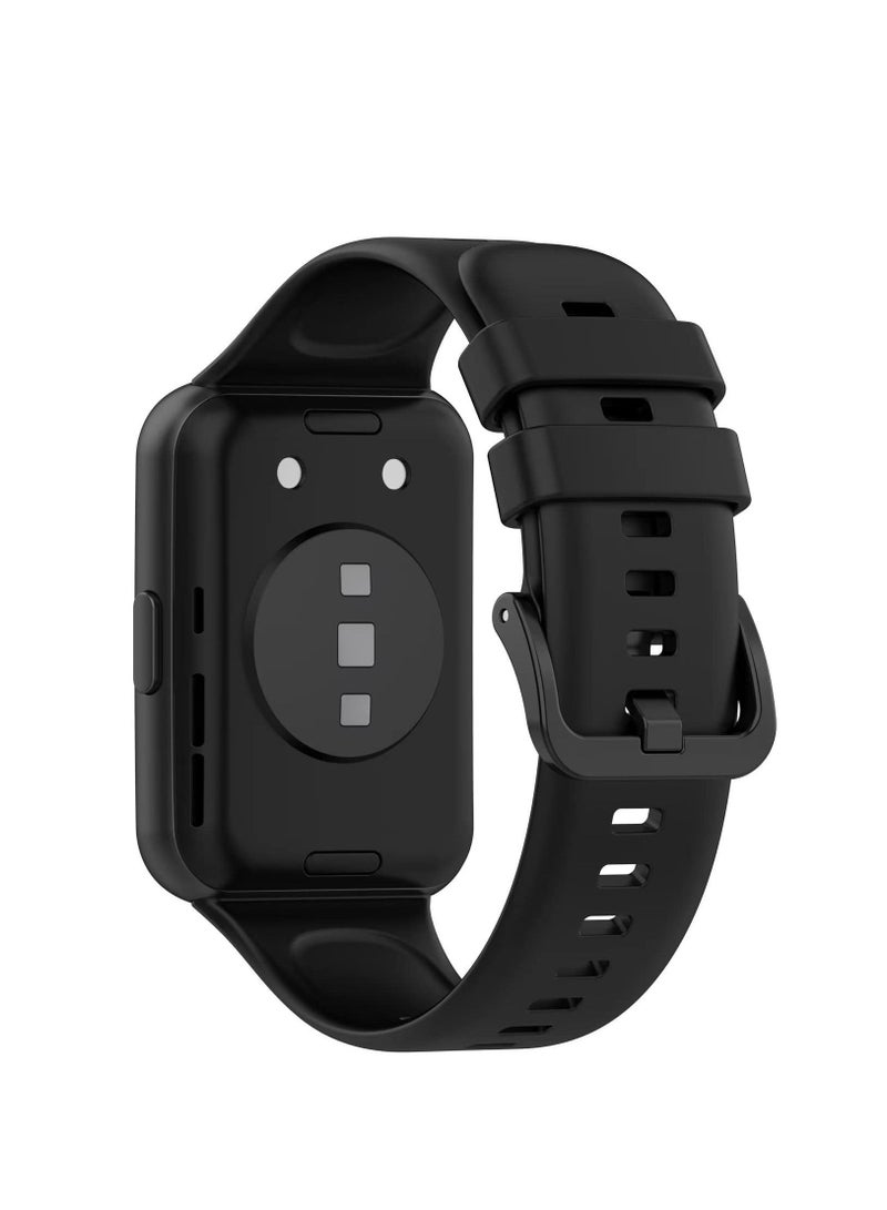Soft Silicone Watch Strap for Huawei Watch Fit 2 Elegant Replacement Wristband Bands Bracelet for Huawei Watch Fit 2 Elegant - Image 2