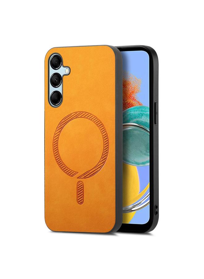 اس-توب جراب لهاتف Samsung Galaxy M14 5G بلون سادة ريترو ماجسيف غطاء خلفي من البولي يوريثان - Image 1