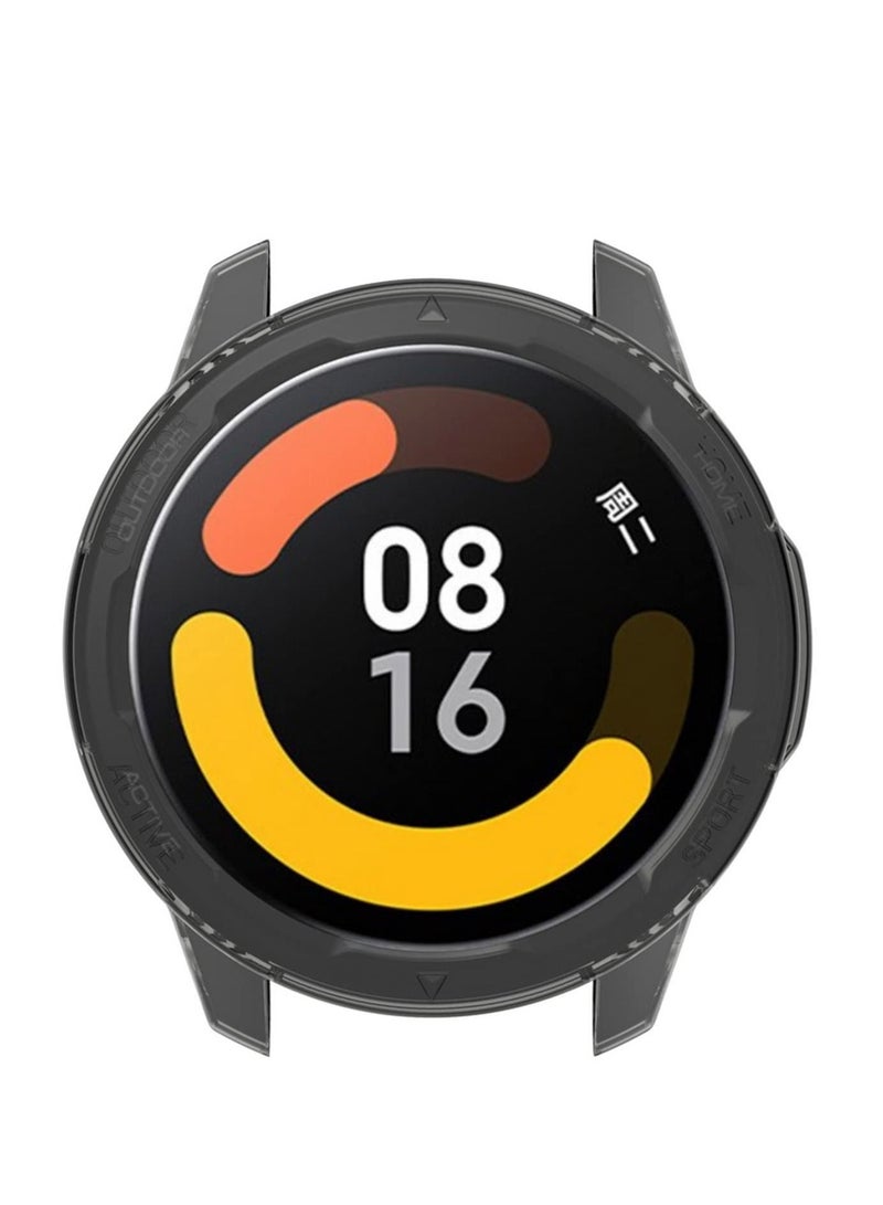 Screen Protector Case Shell Frame For Xiaomi Mi Watch S1 Active/Color2 Smart Watch Protective Bumper Cover For Mi Watch S1 Active Case - Image 2