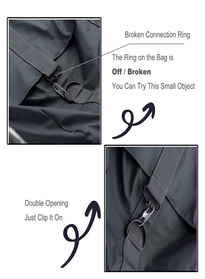 Storite 10 Pcs Detachable Zipper Pulls Head | Universal Black Zipper Puller Replacements for Luggage, Backpack, Jackets & Bags – Easy Grip Zip Pull Tabs - Image 5