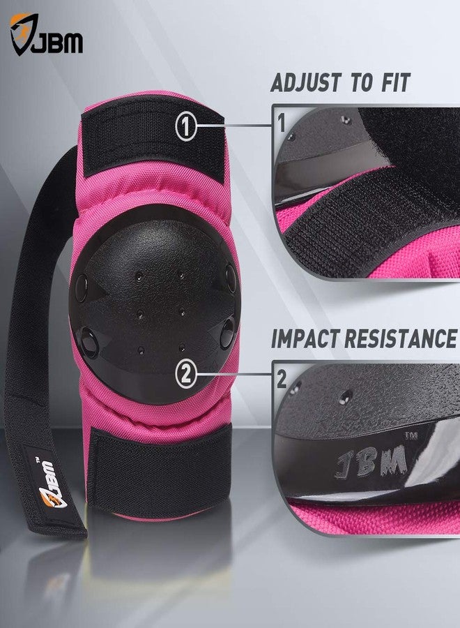 JBM Adult & Kids Knee Pads Elbow Pads and Wrist Guards for Inline Skating, Roller Skating, Skateboarding, Scootering - Image 3