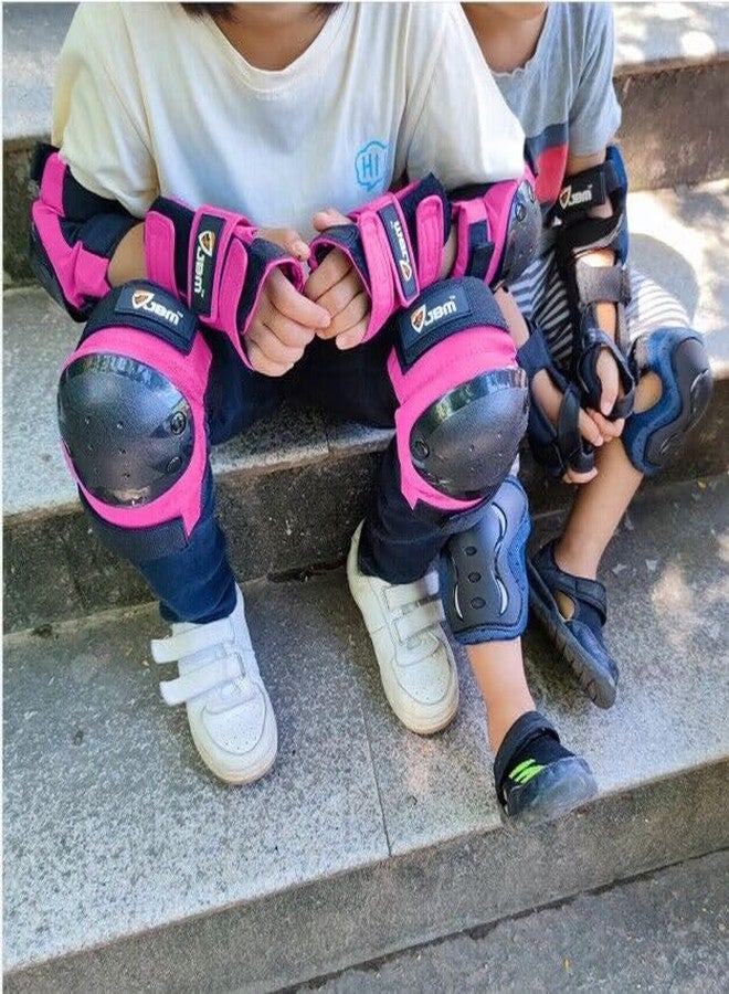 JBM Adult & Kids Knee Pads Elbow Pads and Wrist Guards for Inline Skating, Roller Skating, Skateboarding, Scootering - Image 2