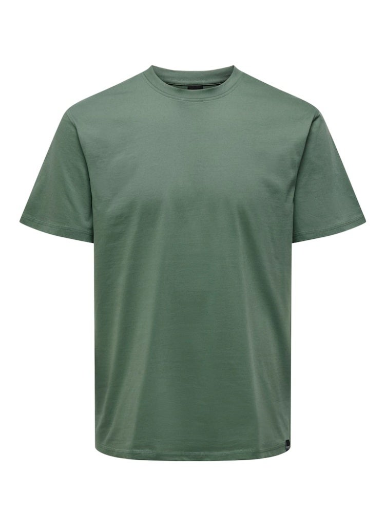 Only & Sons Men's Organic Cotton T-Shirt - Image 3