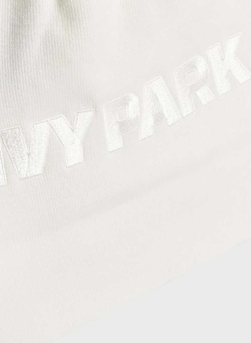 adidas Originals Ivy Park Cut Off Logo Beanie