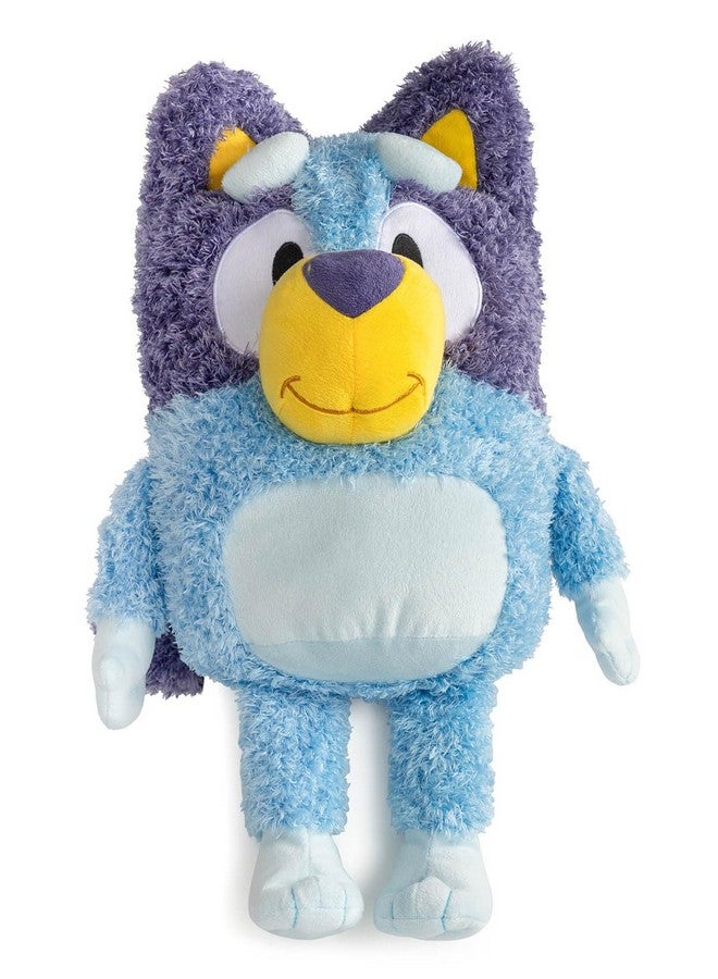 Jay Franco Bluey Plush Pillow Buddy - Soft Plushie Stuffed Pillow, 17 Inches, Blue - Bluey - Image 1