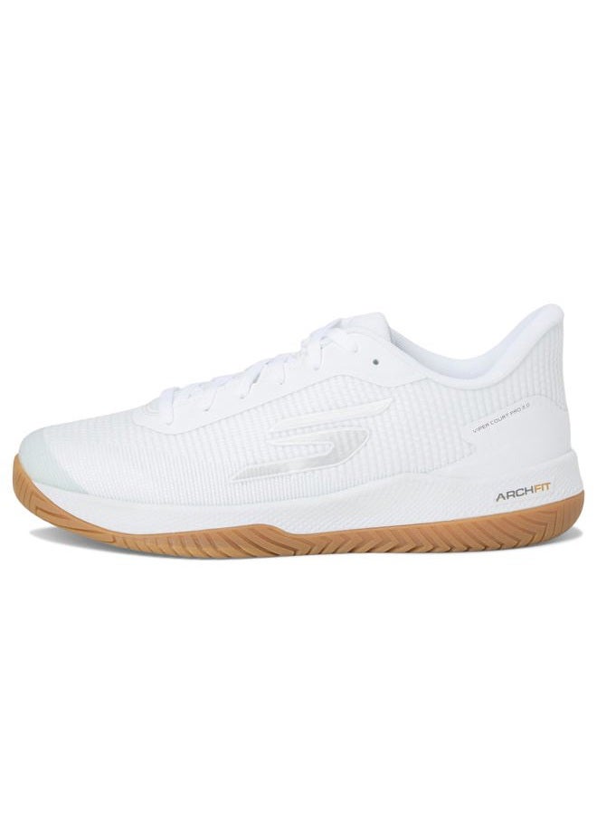 SKECHERS Women's Pickleball Viper Court Pro 2.0 Sneaker, White, 40 EU - Image 5