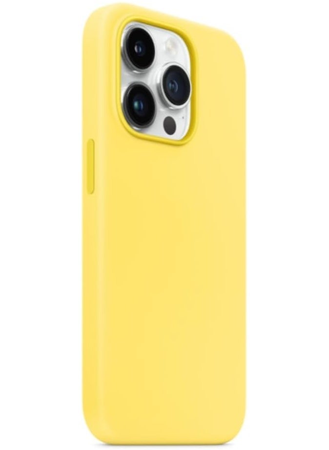 Raxoom Silicone Protective Case Compatible with iPhone 14 Pro Soft Liquid Gel Rubber Cover Shockproof Bumper Anti-Scratch Anti-Fingerprint Anti-Drop Slim Cover for iPhone (for iPhone 14 Pro) - Image 3