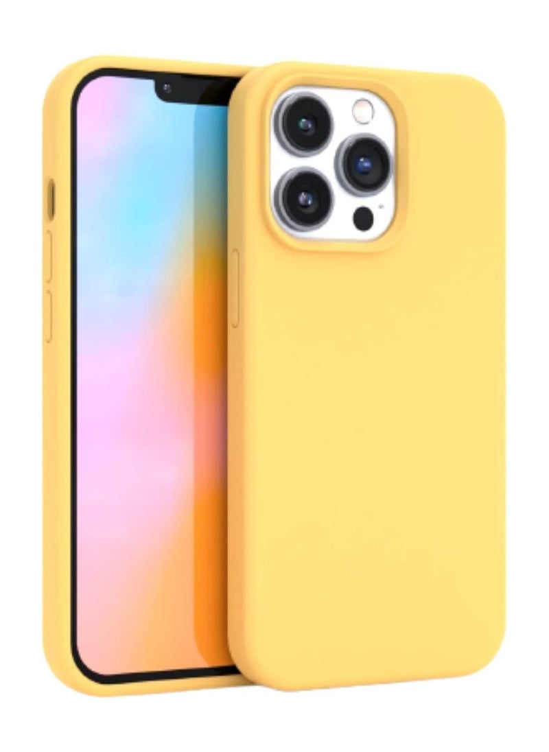 Raxoom Silicone Protective Case Compatible with iPhone 14 Pro Soft Liquid Gel Rubber Cover Shockproof Bumper Anti-Scratch Anti-Fingerprint Anti-Drop Slim Cover for iPhone (for iPhone 14 Pro) - Image 1