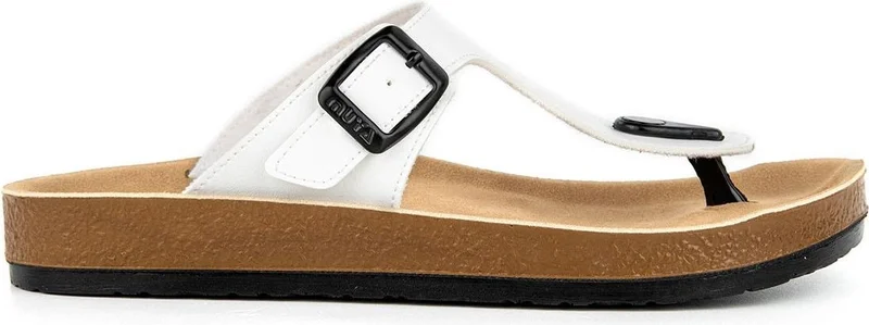 مويا Orthopedix Zoe Anatomical Adjustable Upper Belt Buckled Flip Flops Women 31031