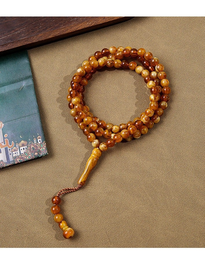 GRKC 99 Beads 8mm Acrylic Tasbih Prayer Beads – Lightweight, Durable, Perfect for Daily Use - Image 1