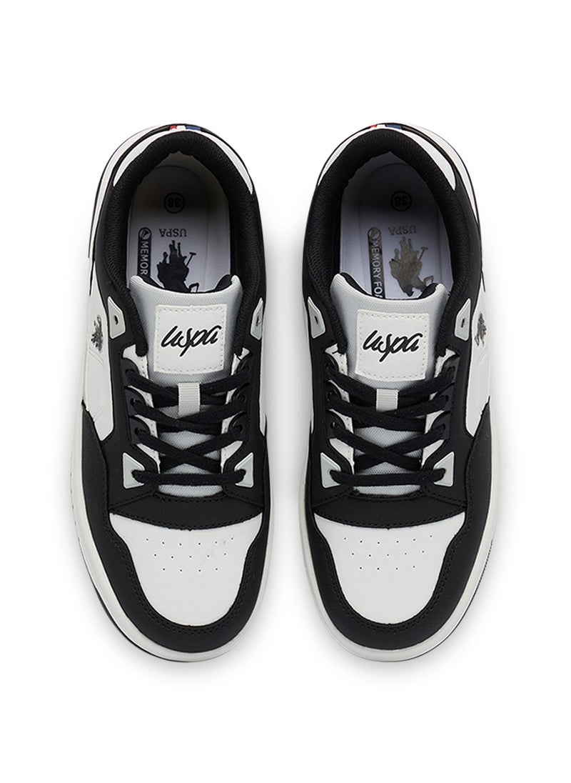 U.S. Polo Assn. - Women's Black Low-Top Sneakers - High-Quality Sole for Everyday Look - Image 1