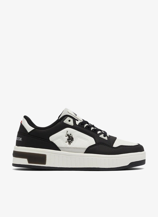 U.S. Polo Assn. Women's Black Low-Top Sneakers - High-Quality Sole Shoes for Everyday Look - Image 1