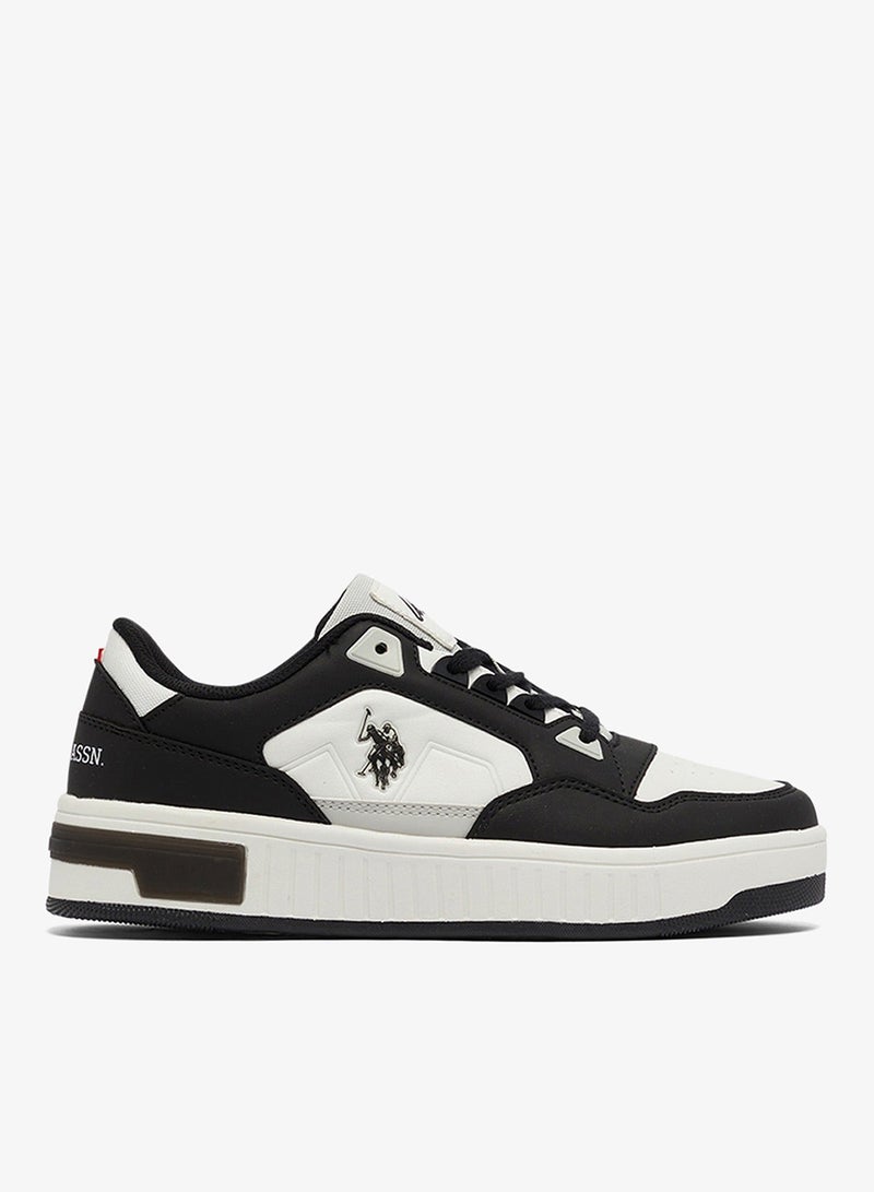 U.S. Polo Assn. Women's Black Low-Top Sneakers - High-Quality Sole Shoes for Everyday Look - Image 2