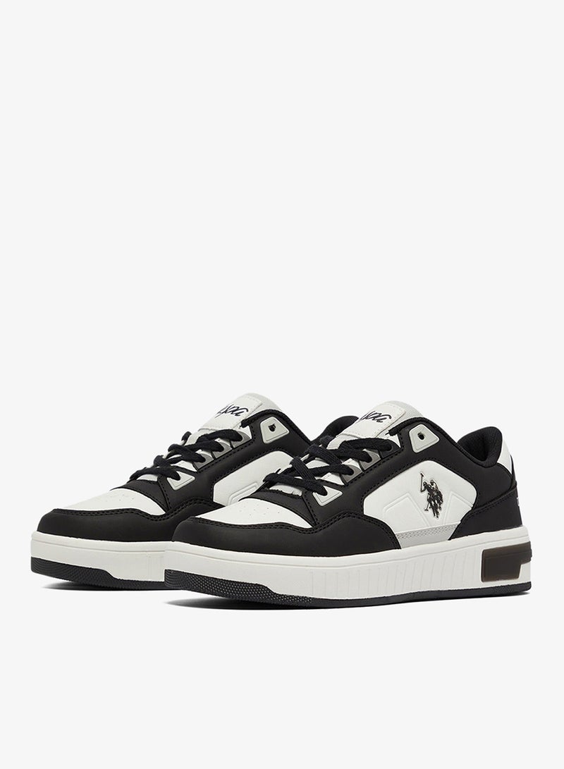 U.S. Polo Assn. Women's Black Low-Top Sneakers - High-Quality Sole Shoes for Everyday Look - Image 3