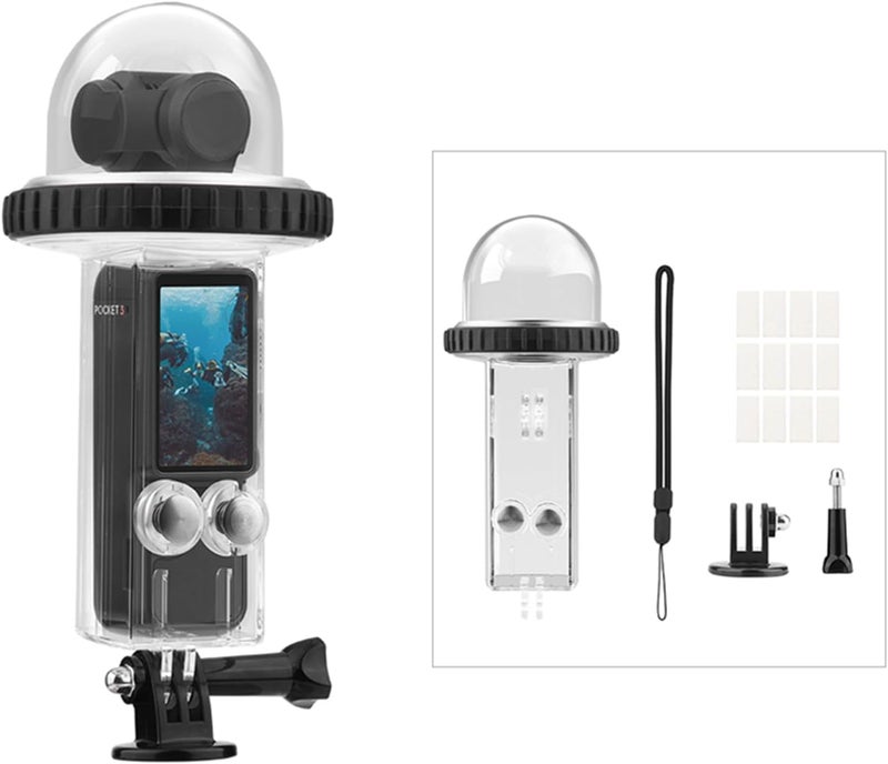 Housing Case for Pocket 3 Underwater Diving Case Action Camera Accessory for Diving Swimming for Pocket Camera - Image 5