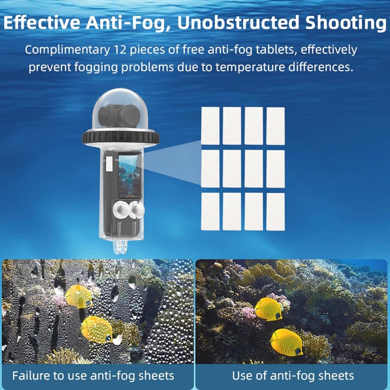 Housing Case for Pocket 3 Underwater Diving Case Action Camera Accessory for Diving Swimming for Pocket Camera - Image 4