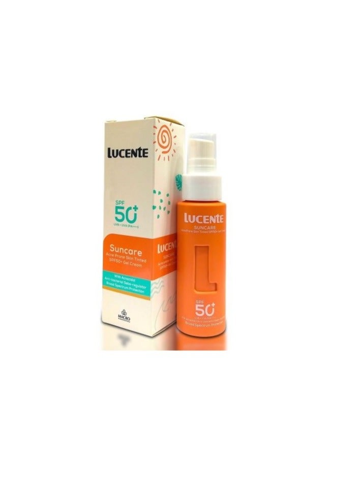 Lucente Suncare Acne Prone Skin Tinted - SPF 50+ - 50ml  - Image 1