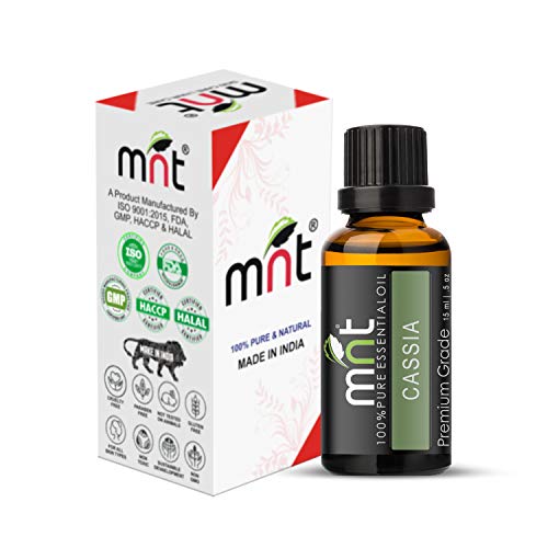 MNT Cassia Essential Oil 100% Pure Natural & Undiluted Therapeutic Grade & Aromatherapy for massage, Hair Care and Skin Care (15ML) - Image 2