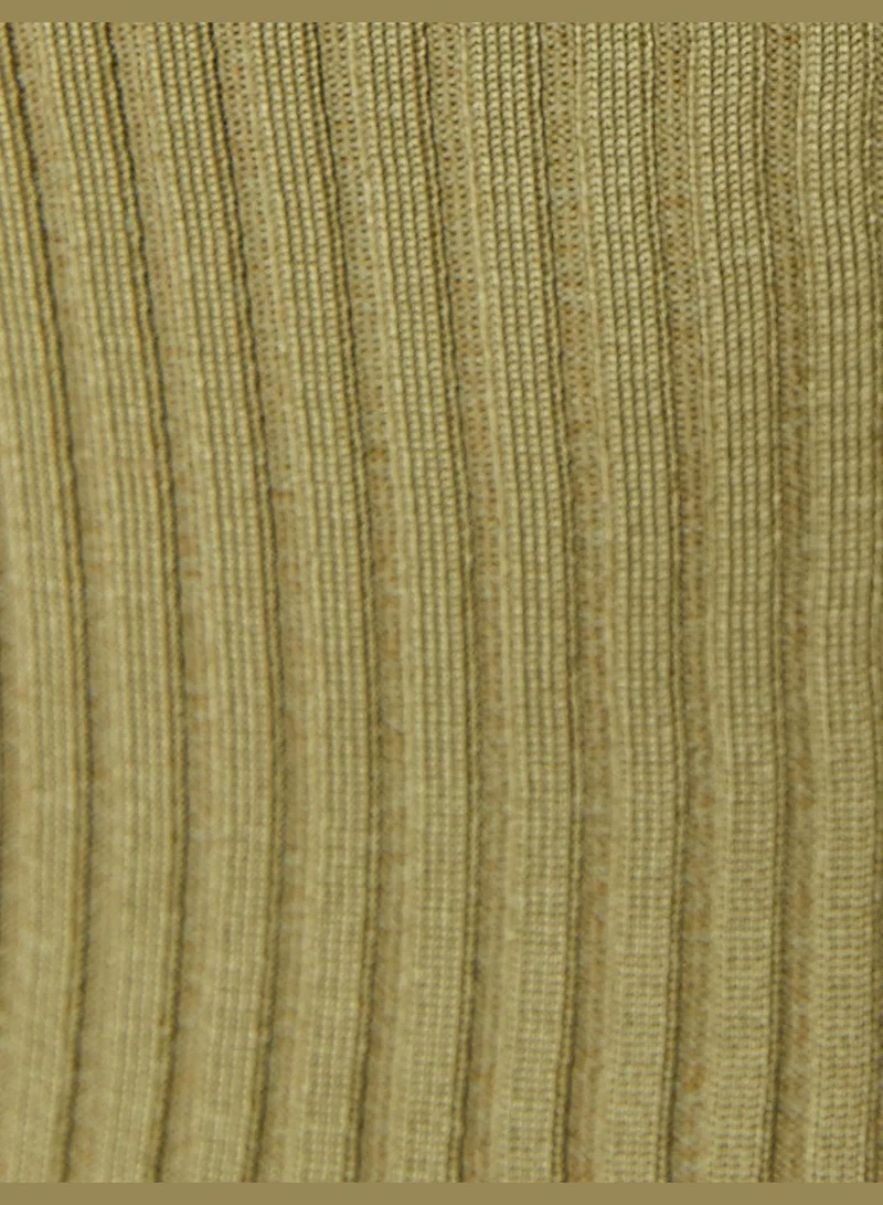 KOTON Ribbed Polo Neck Sweater