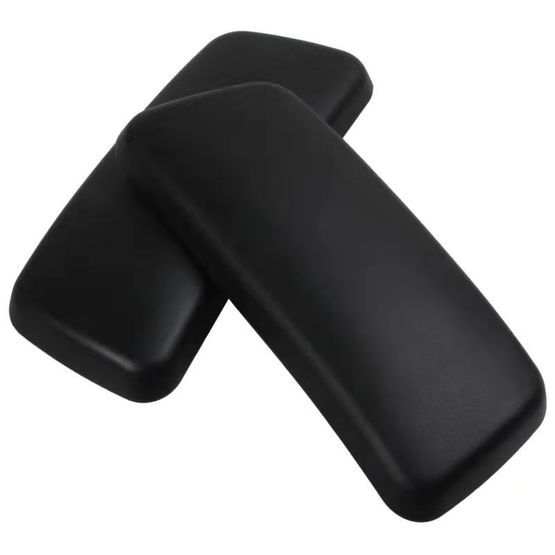 MingYi.office New Arm Pads Caps Replacement for Haworth Zody Office Chair 1 Pair Black/Gray (Black) - Image 3