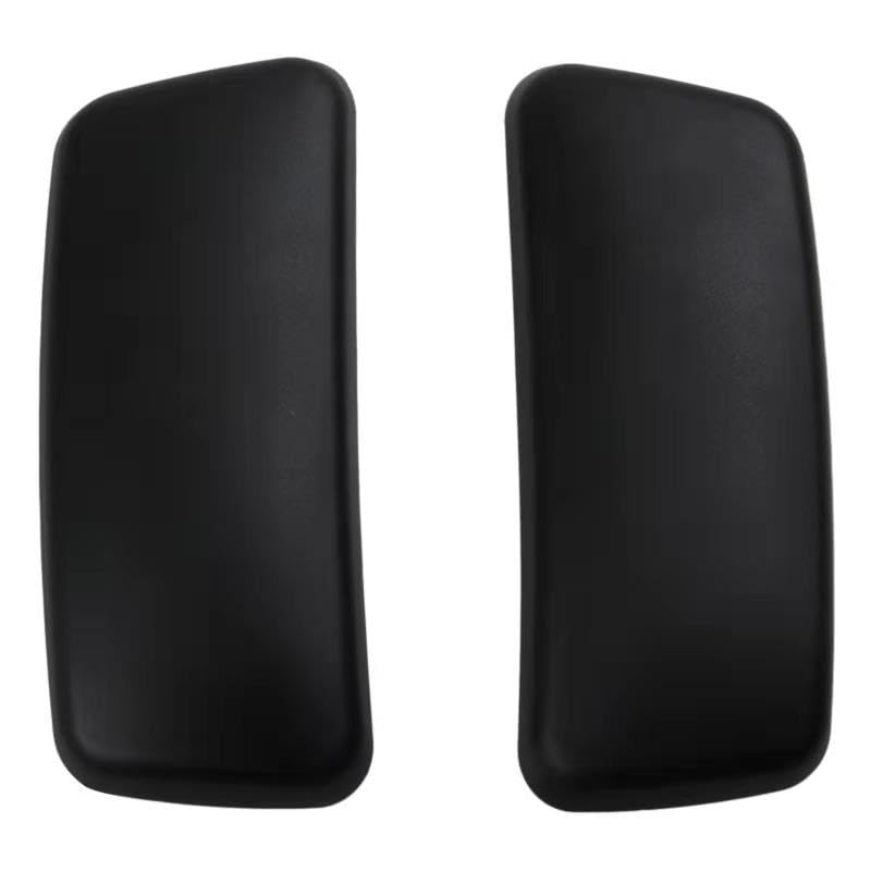 MingYi.office New Arm Pads Caps Replacement for Haworth Zody Office Chair 1 Pair Black/Gray (Black) - Image 1