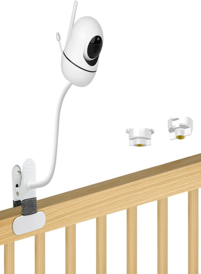 AISVAN 15.7 inch Flexible Baby Monitor Clip Mount for HelloBaby HB6560/HB6550/HB65/HB40/HB6339/HB66/HB6550Pro, ANMEATE SM935E, Baby Camera Mount Holder Stand with , Attach to Baby Crib Without Without Tools - Image 1