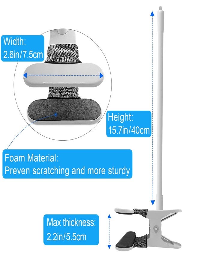 AISVAN 15.7 inch Flexible Baby Monitor Clip Mount for HelloBaby HB6560/HB6550/HB65/HB40/HB6339/HB66/HB6550Pro, ANMEATE SM935E, Baby Camera Mount Holder Stand with , Attach to Baby Crib Without Without Tools - Image 5