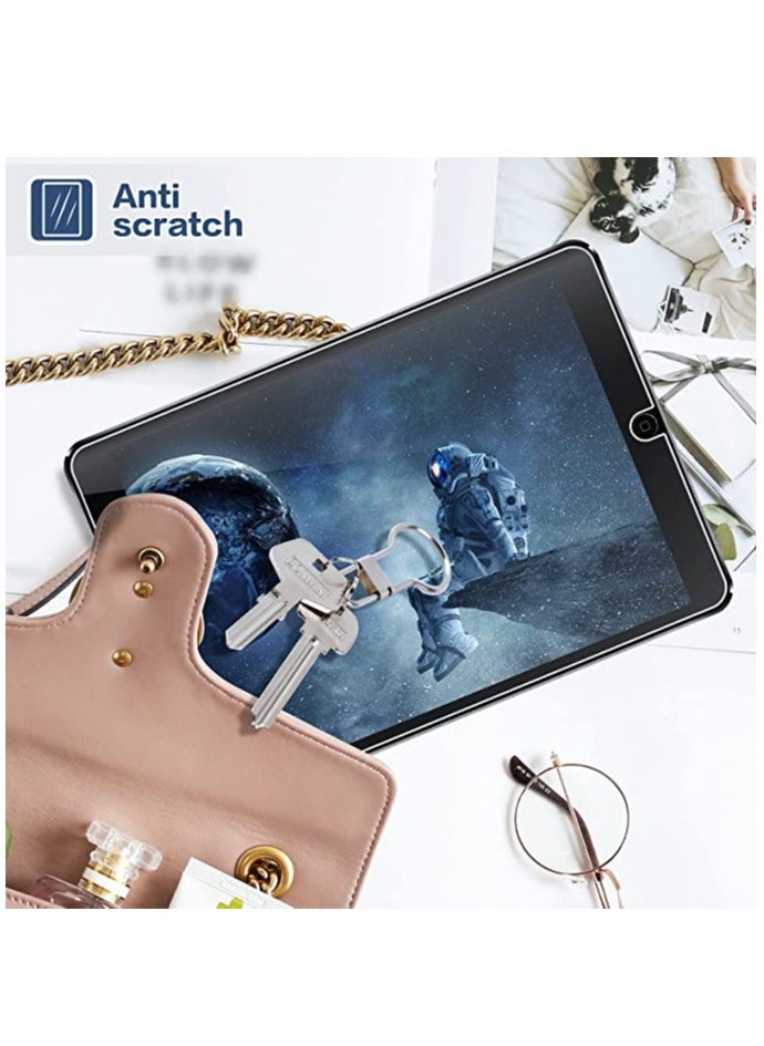 يويو تيك - واقي شاشة لجهاز iPad من الجيل التاسع والثامن من الجيل السابع 10.2 بوصة 2021 2020 2019 من الحافة إلى الحافة تغطية كاملة للشاشة زجاج مقوى مضاد للخدش - Image 1