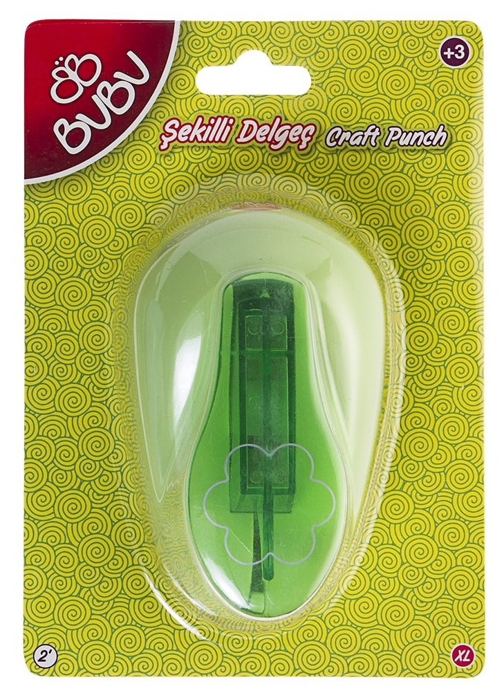 Bu-Bu Shaped Eva And Paper Hole Punch Flower 2 L BUBU-DE0009 