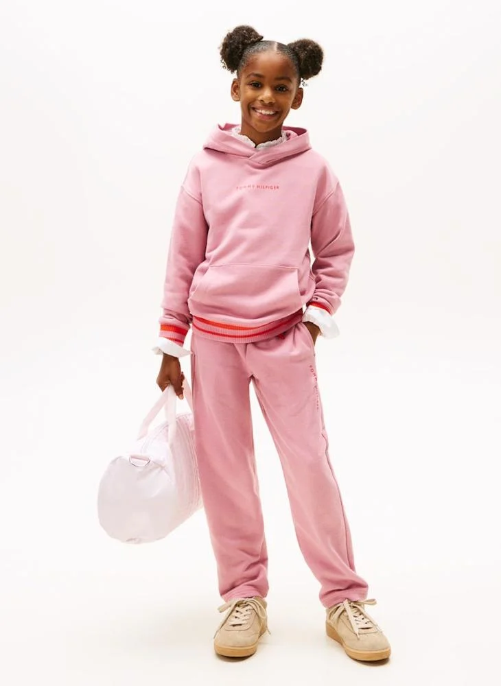 Tommy Hilfiger Pink Kids Logo Sweatpants for Men | Best Price UAE