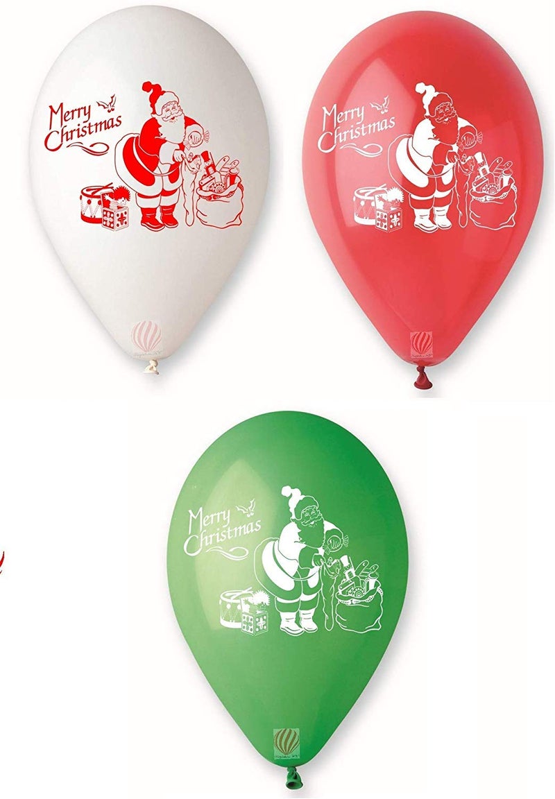 HK Balloons مجموعة بالونات وزينة عيد الميلاد من HK بالونات وزينة عيد الميلاد والقبعات للزينة في عيد الميلاد/أعياد الميلاد - Image 2