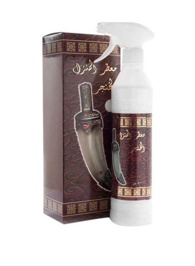 Banafa Al Khanjar Air & Linen Freshener Spray – 500ml - Image 2